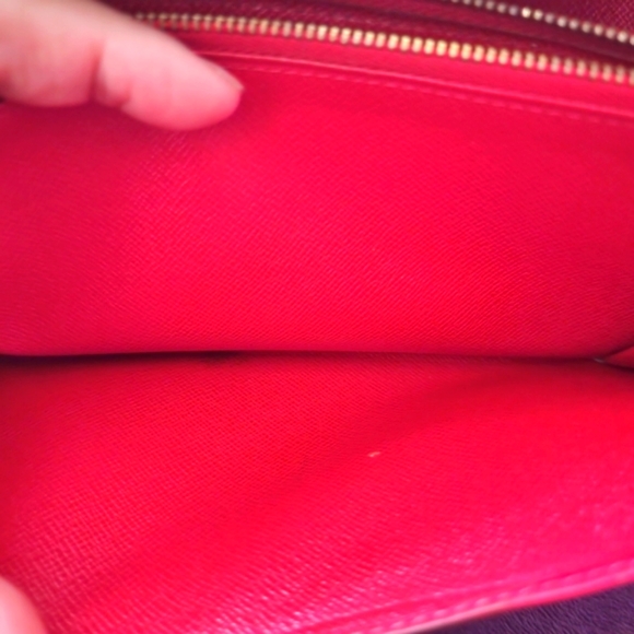 Authentic Louis Vuitton Red EPI Wallet - Picture 13 of 15